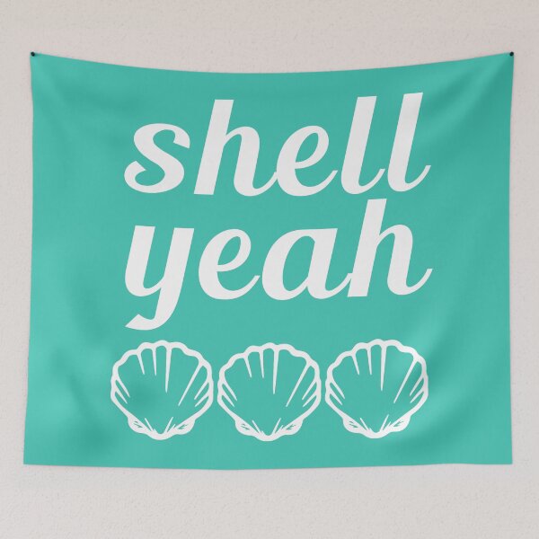 Item preview, shell yeah designed and sold by agrlandherfeels.