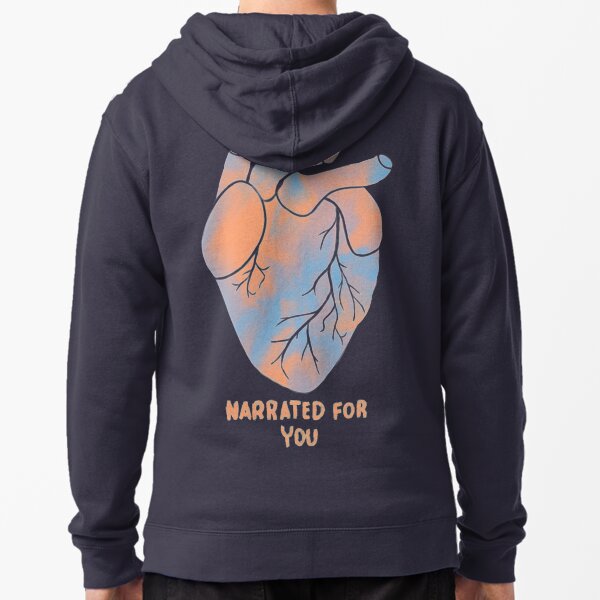 Alec Benjamin Heart Zipped Hoodie