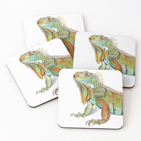 Item preview, Iguana Portrait designed and sold by Salmoneggs.