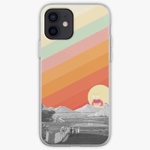 Screaming Sun (Rick & Morty) iPhone Soft Case