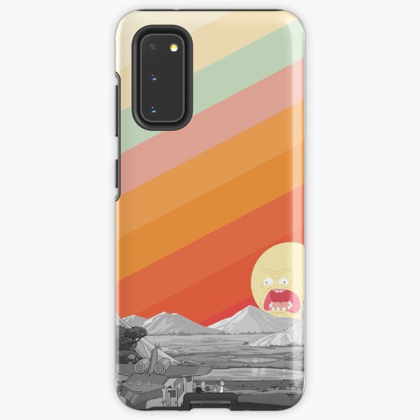Screaming Sun (Rick & Morty) Samsung Galaxy Tough Case