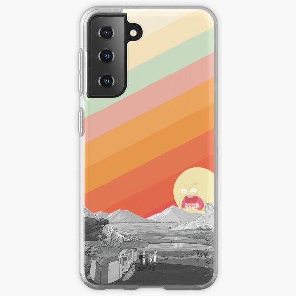 Screaming Sun (Rick & Morty) Samsung Galaxy Soft Case