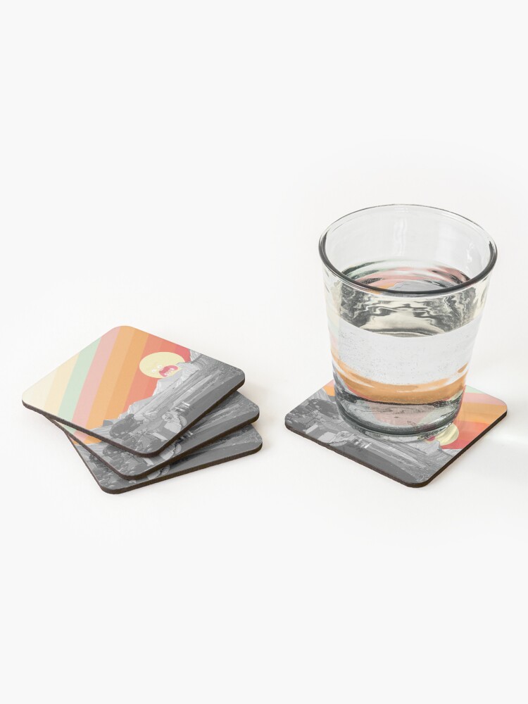 Alternate view of Screaming Sun (Rick & Morty) Coasters (Set of 4)