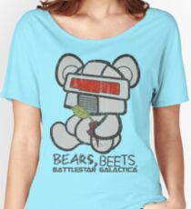 Bears Beets Battlestar Galactica Women's Relaxed Fit T-Shirt