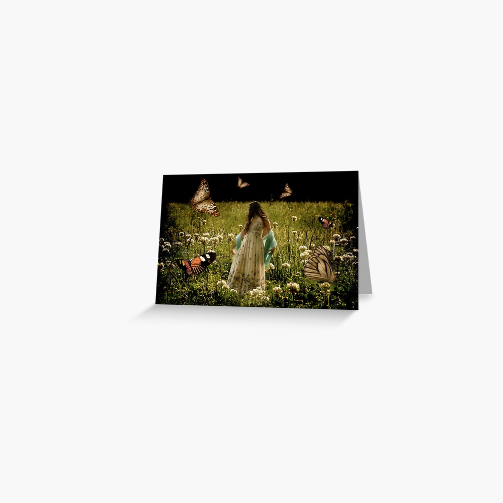In the Clover Greeting Card