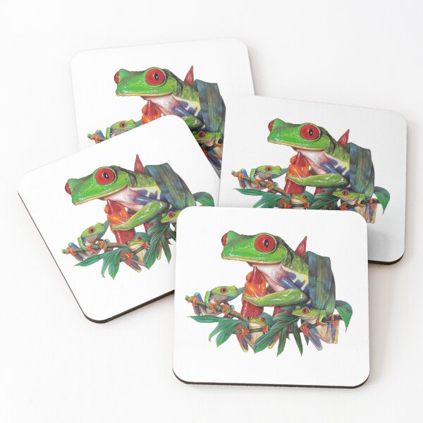 Item preview, Red-Eye Tree Frogs designed and sold by Salmoneggs.