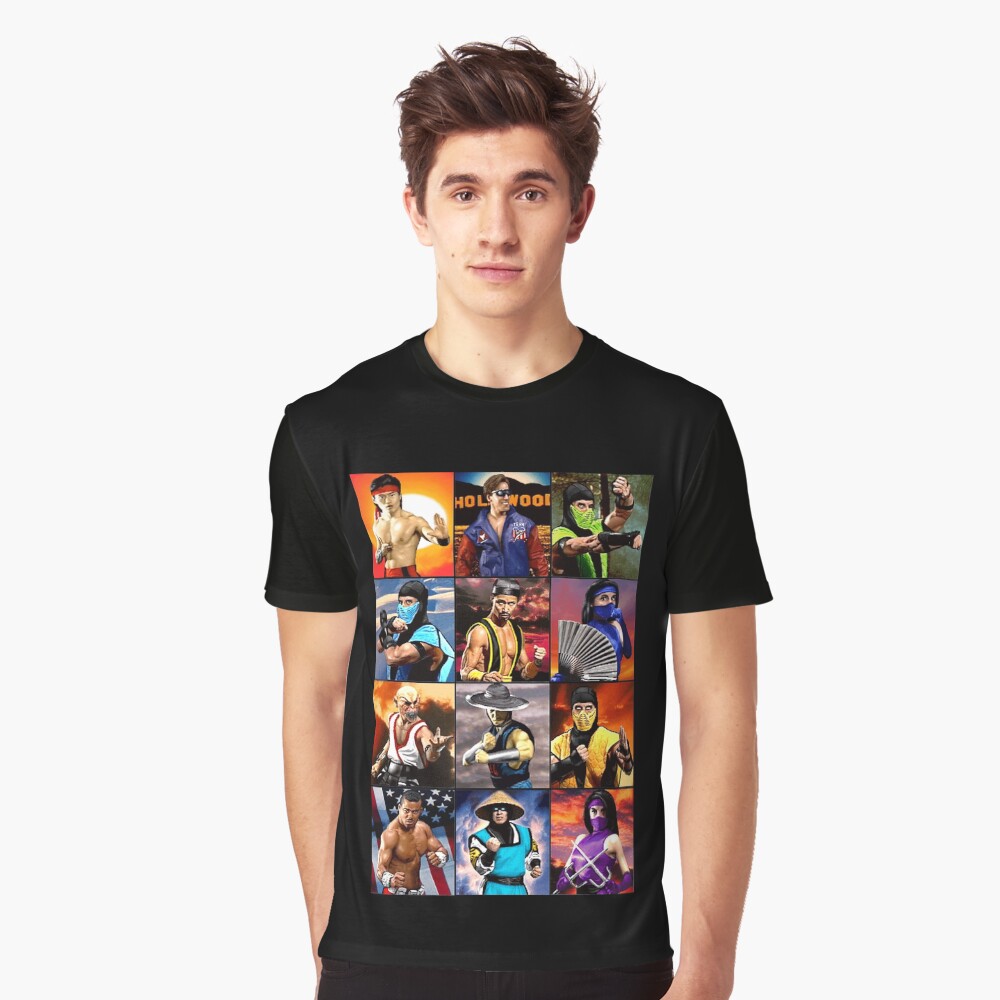 mortal kombat 2 shirt