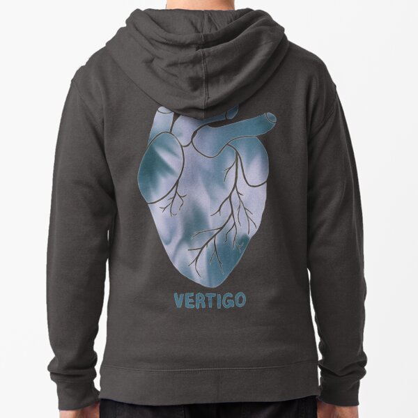 EDEN Vertigo Heart Zipped Hoodie