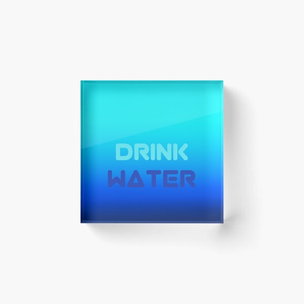 Item preview, Drink Water designed and sold by AfrodisiacArts.