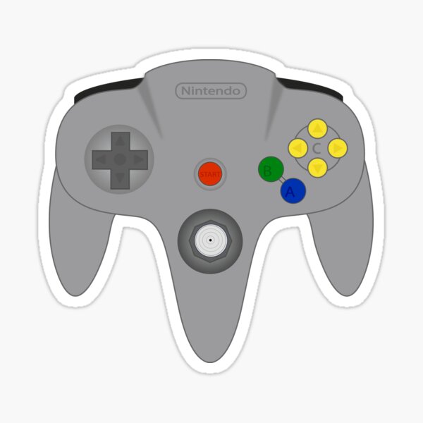 Nintendo 64 Controller Sticker