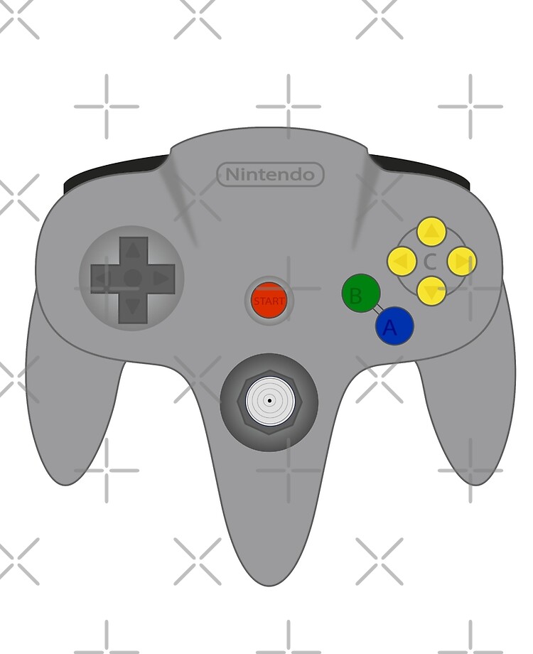 Nintendo 64 Controller Ipad Case Skin By Nickshearer Redbubble