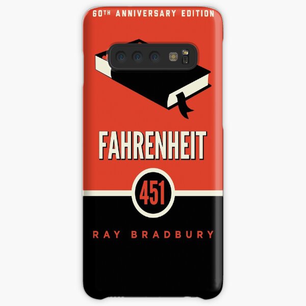fahrenheit 451 by ray bradbury - book cover Samsung Galaxy Snap Case