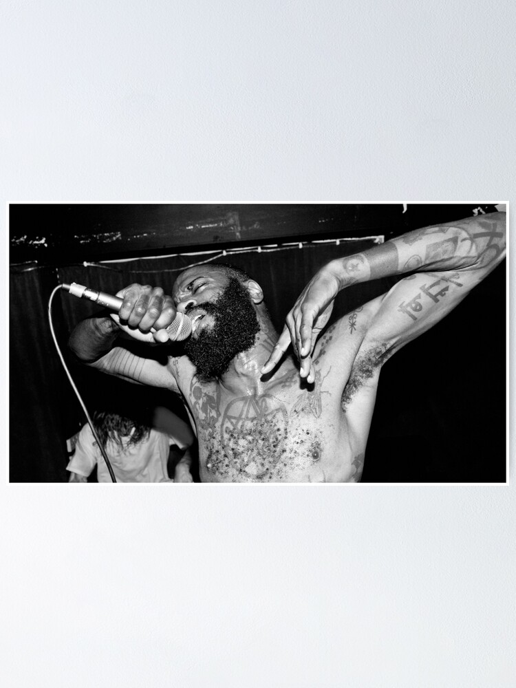 Thumbnail 1 of 3, Poster, MC Ride- Death Grips designed and sold by HalfSquare.