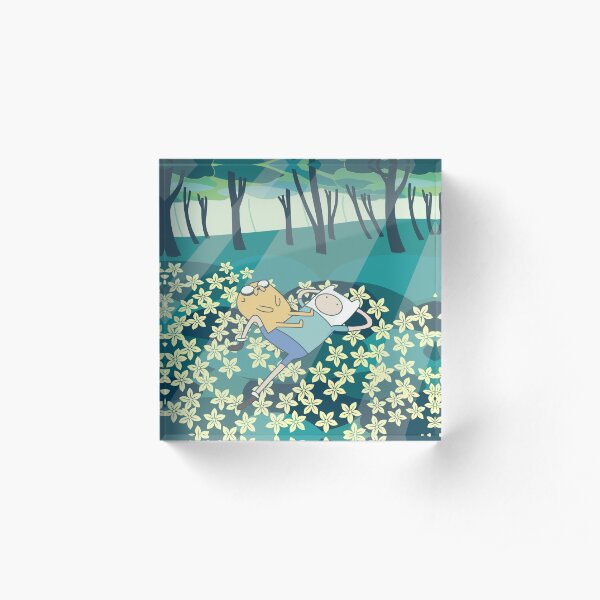Field of Flowers (Adventure Time) Acrylic Block