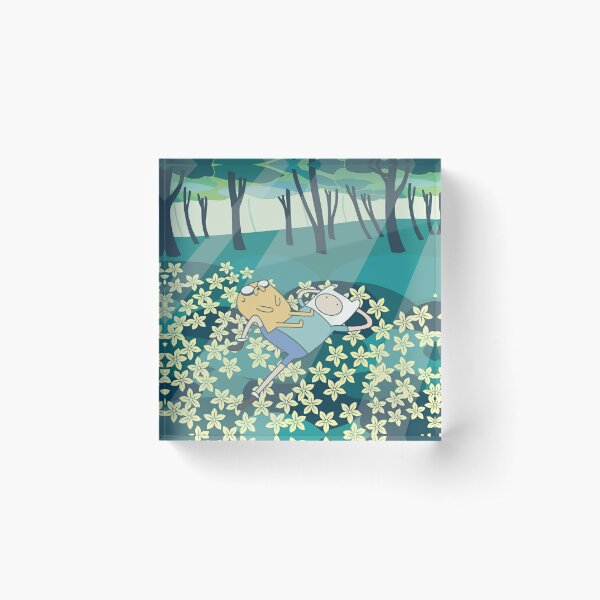 Field of Flowers (Adventure Time) Acrylic Block