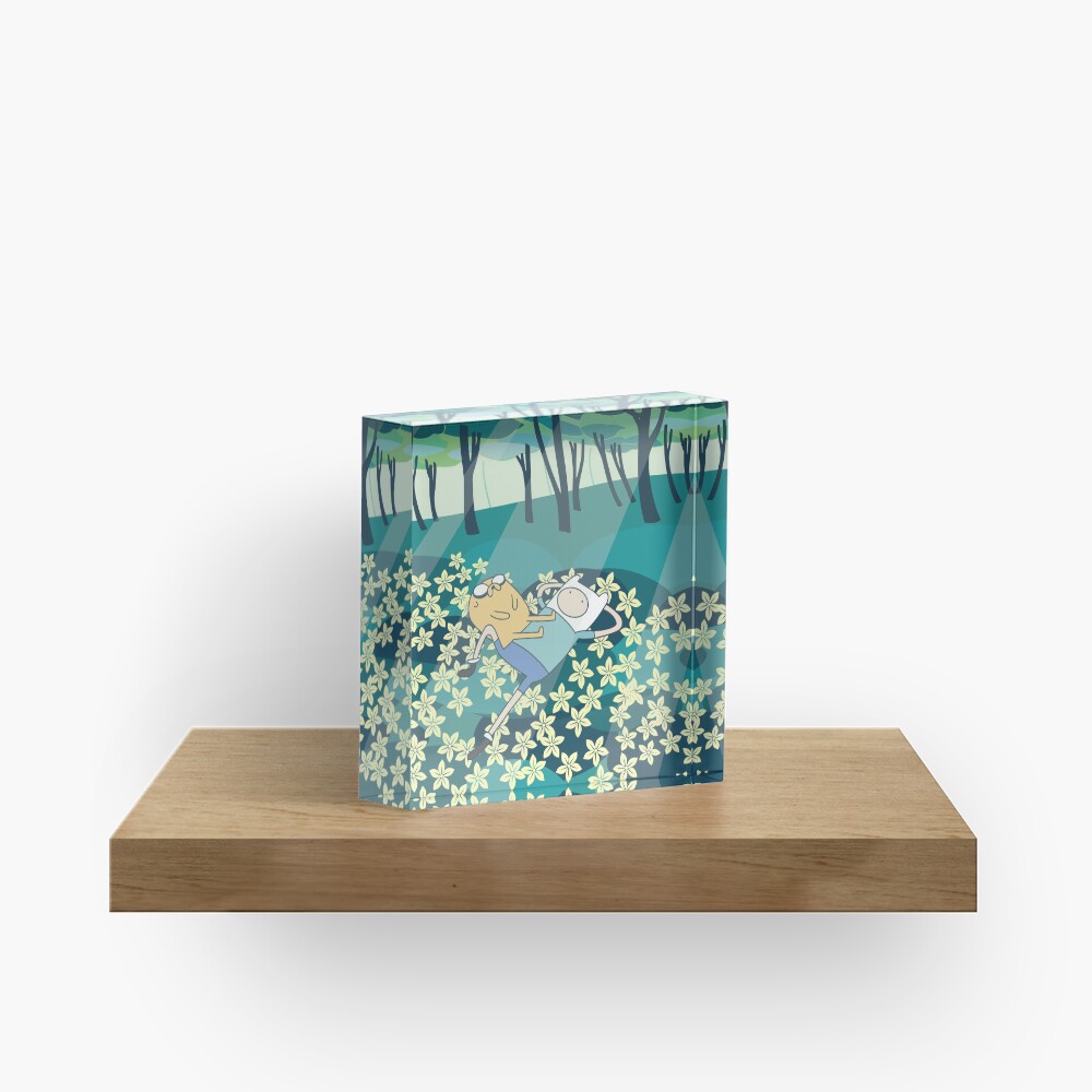 Field of Flowers (Adventure Time) Acrylic Block