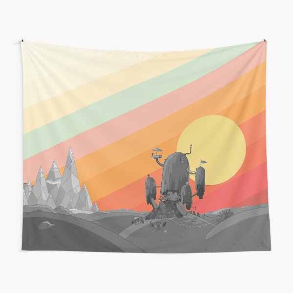 Land Of Ooo (Adventure Time) Tapestry