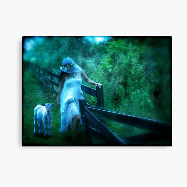 Shepherdess Canvas Print
