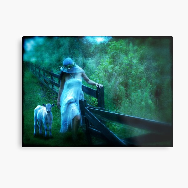 Shepherdess Metal Print