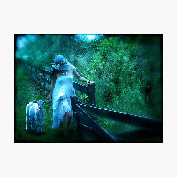 Shepherdess Photographic Print