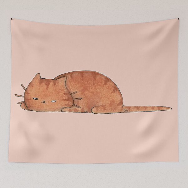 Item preview, Sleepy Kitty designed and sold by Shereen Keshvadian.