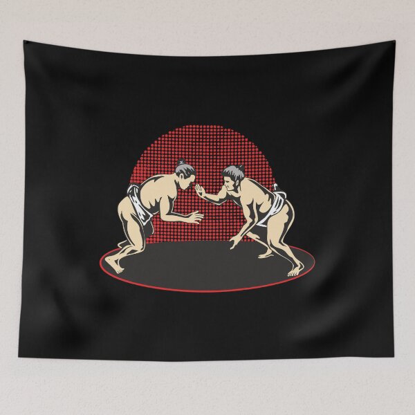 Item preview, Vintage Retro Sumo Wrestling Match Sumo Gift designed and sold by MintedFresh.
