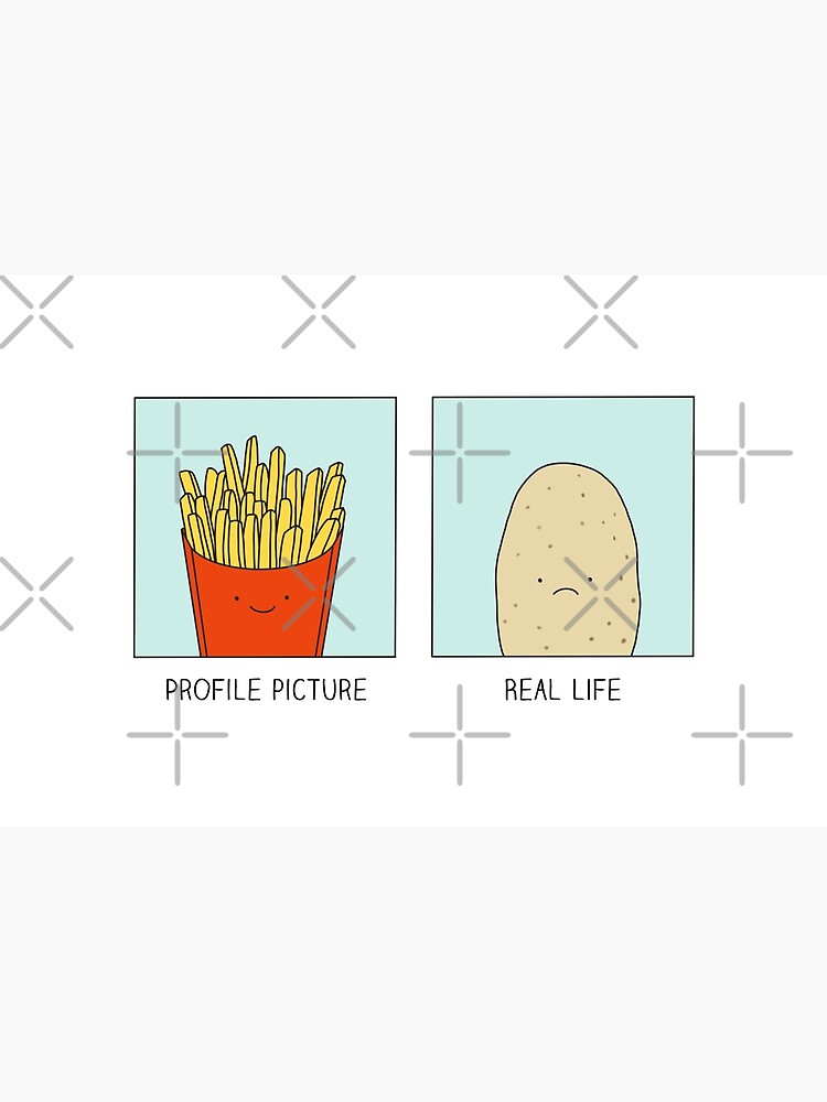 Fries vs Potato by Milkyprint
