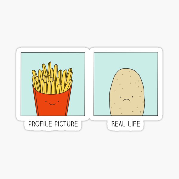 Item preview, Fries vs Potato designed and sold by Milkyprint.