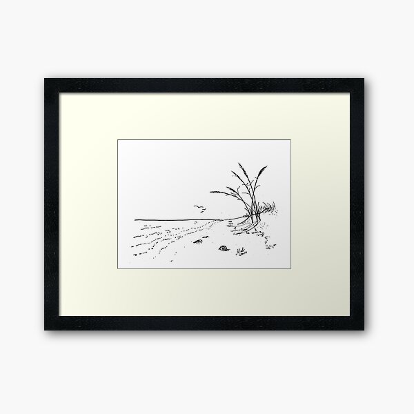 Remembering Pensacola Beach Framed Art Print