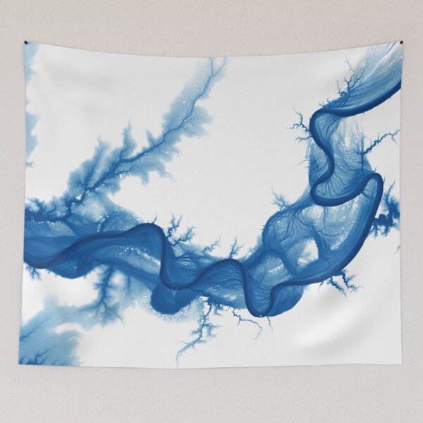 Item preview, Artsy River Map - Black Rock Desert, Nevada designed and sold by Henrik Gulliksen Schüller.