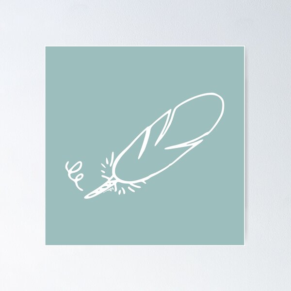 Item preview, Como una pluma designed and sold by atelierkota.