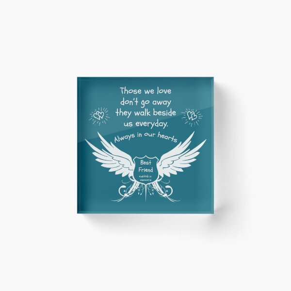 Item preview, Memory Best Friend Shirt - Best Friend Mug - Loving Memory Sticker - Loving Memory tee - Memory tshirt designed and sold by happygiftideas.