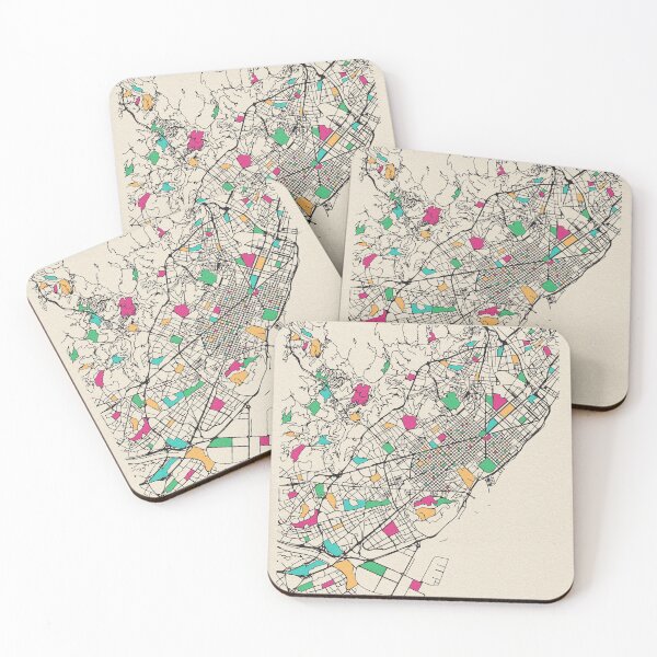 Item preview, Barcelona, Spain Street Map designed and sold by A Deniz Akerman.