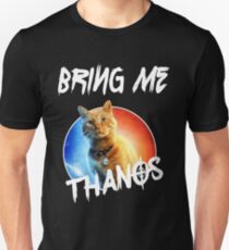 Goose-The-Flerken-Cat-Bring-Me-Thanos Slim Fit T-Shirt
