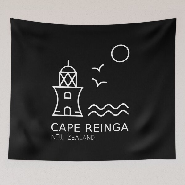 Item preview, Cape Reinga New Zealand White designed and sold by kiwishirts.