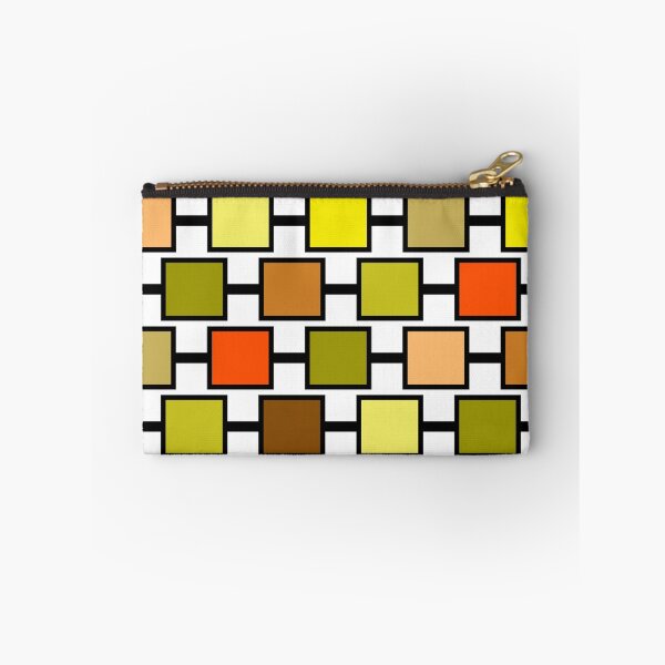 Item preview, Repeating Yellows Browns Coloured Squares Pattern  designed and sold by GetItGiftIt.
