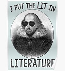 I Put The LIT In Literature. Poster