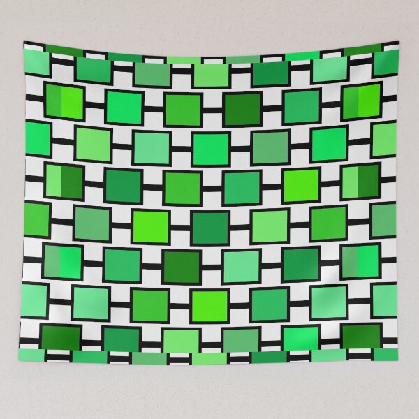 Item preview, Repeating Greens Coloured Squares Pattern  designed and sold by GetItGiftIt.