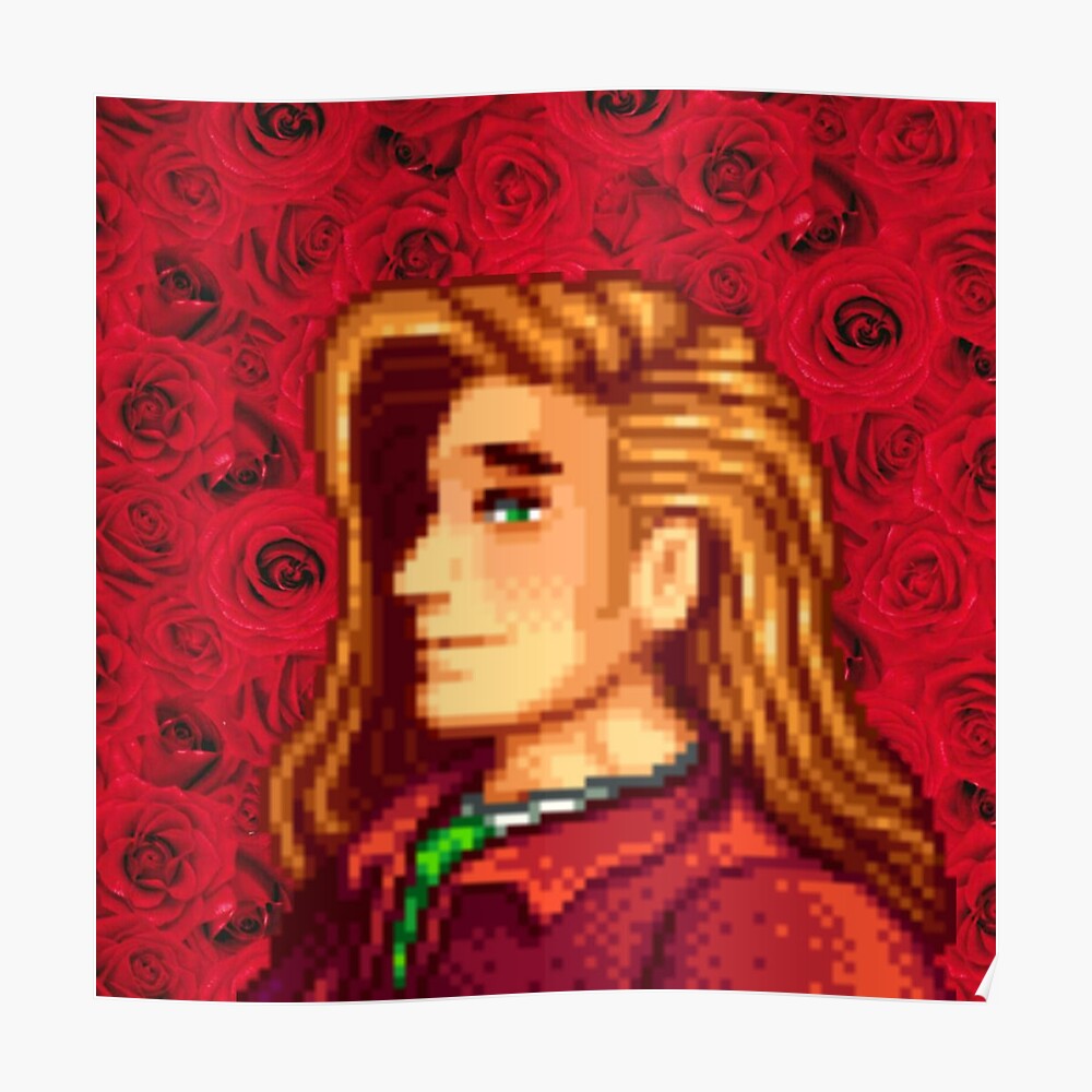 Stardew Valley Elliott Sticker By Raybound4 Redbubble