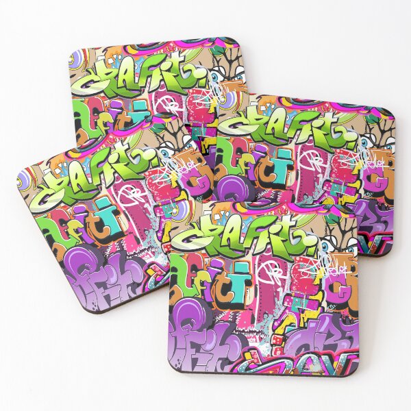 Item preview, Graffiti Pattern | Street Art Urban Graphic designed and sold by anziehend.