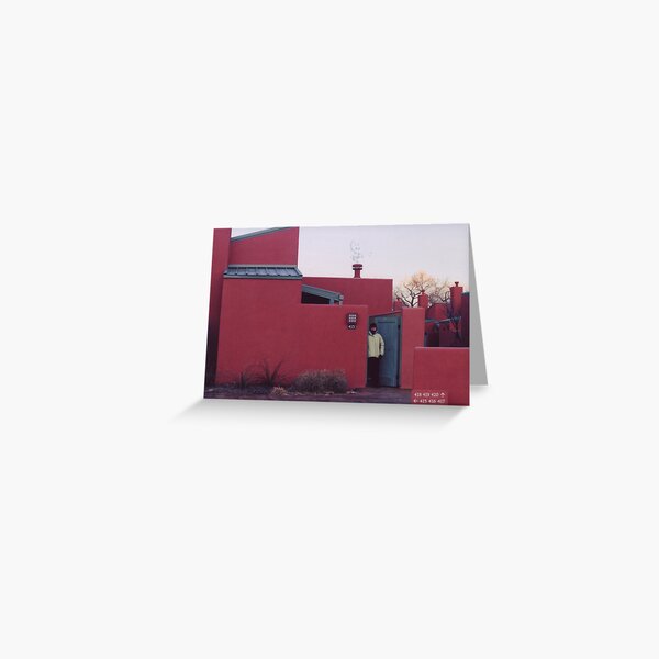 Santa Fe, New Mexico in Winter Greeting Card