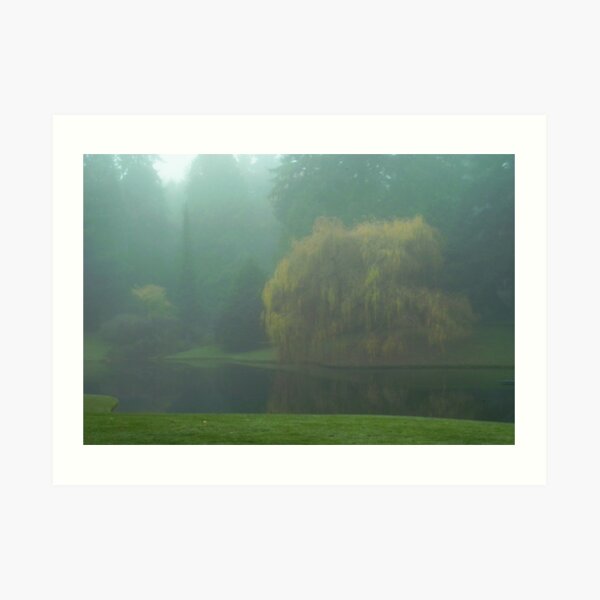 Puget Sound - Mists of Autumn Art Print
