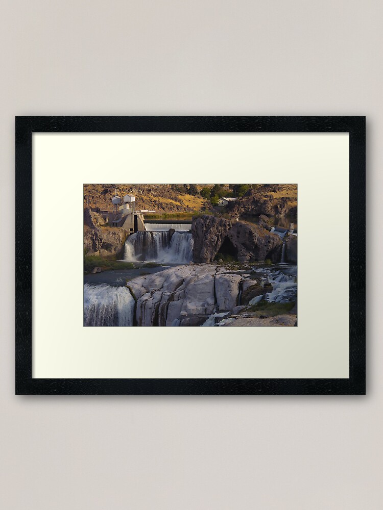 Alternate view of Shoshone Falls, Idaho Framed Art Print