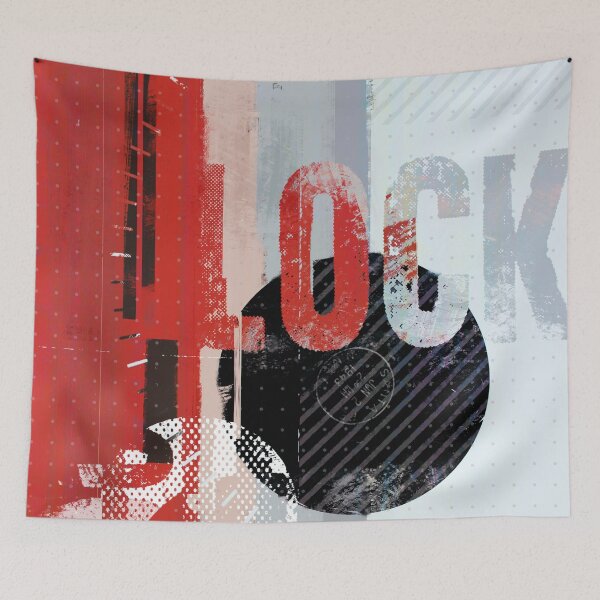 Item preview, Lock 125 - Modern Abstract Collage designed and sold by Alex Monge.