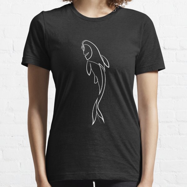 Koi One Line Illustration Essential T-Shirt