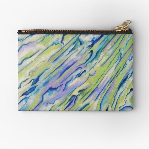 Raine Color Wash Zipper Pouch