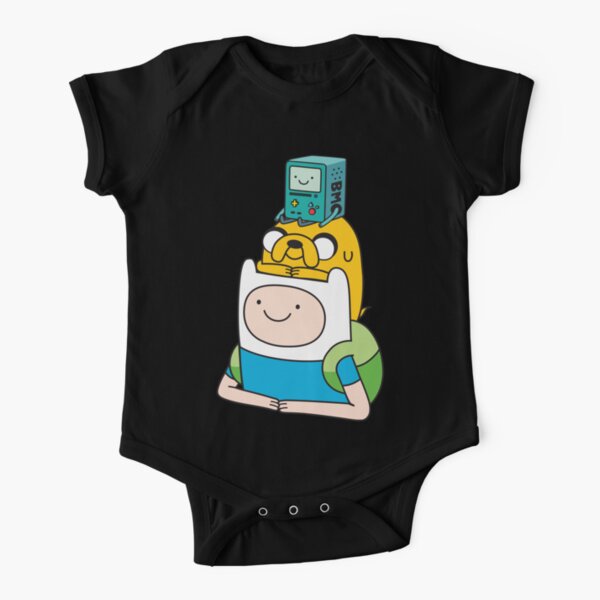 Finn Jake BMO Short Sleeve Baby One-Piece
