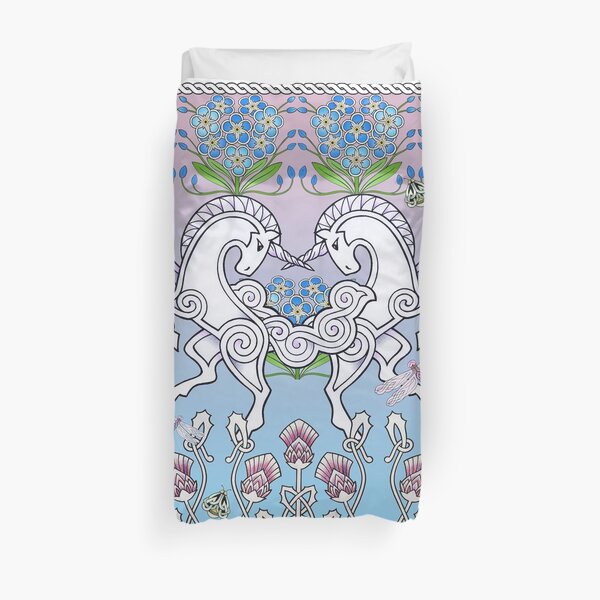 You are my courage and my heart - Unicorn Design Duvet Cover