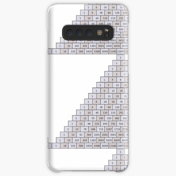Pascal's Triangle #PascalsTriangle Number Pattern #NumberPattern Samsung Galaxy Snap Case