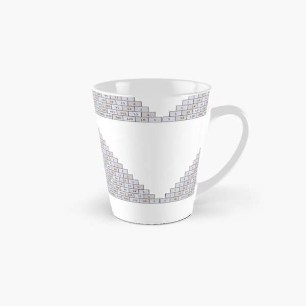 Pascal's Triangle #PascalsTriangle Number Pattern #NumberPattern Tall Mug